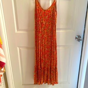 O’Neill maxi dress with spaghetti straps. Size small